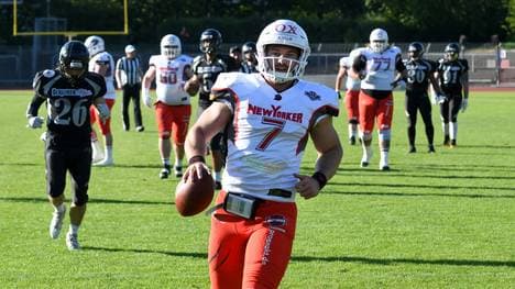 Die New Yorker Lions Braunschweig (in weiß) trainieren aktuell individuell