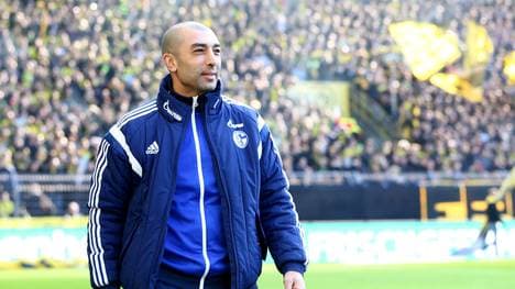Roberto Di Matteo ist seit Oktober 2014 Trainer bei Schalke 04