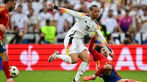 Leroy Sane beim Spiel gegen Spanien