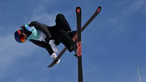 Steht im Finale des Big-Air-Wettbewerbs: Eileen Gu