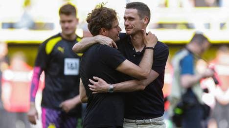 Sebastian Kehl und Edin Terzic waren bitter enttäuscht