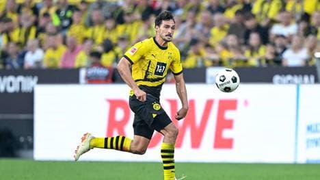 Mats Hummels zählte beim Sieg gegen den 1. FC Köln zu den schnellsten Profis auf dem Platz