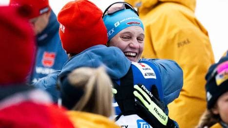 Victoria Carl nach ihrem Triumph von Trondheim