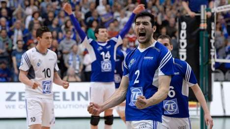 VfB Friedrichshafen v Berlin Recycling Volleys - Volleyball Bundesliga