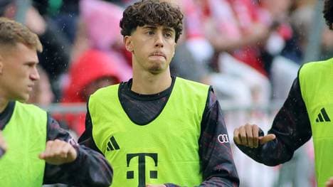 David Santos Daiber gab im Test gegen Lyon sein Debüt für die Bayern-Profis