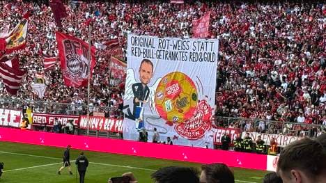 Das Banner der Bayern-Fans