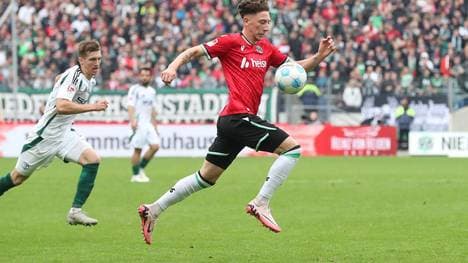 Jannik Rochelt wechselte von Elversberg zu Hannover 96
