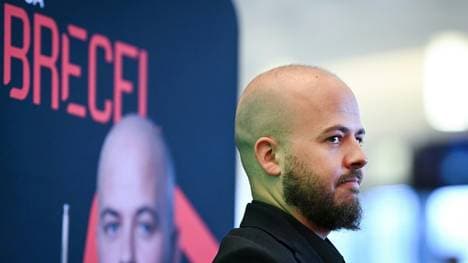 Luca Brecel bei der WM in Sheffield