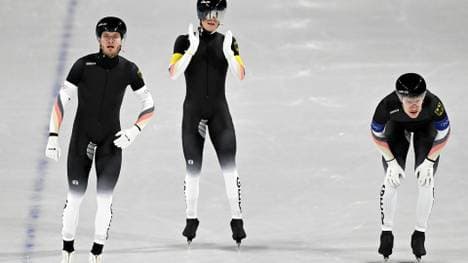 Beckert (l.) lief sein wohl letztes Olympia-Rennen