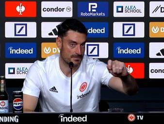 Albert Riera scheint heiß auf sein Debüt als Frankfurt-Trainer zu sein. Dabei beweist der Spanier besondere Motivationskünste für seine Spieler.