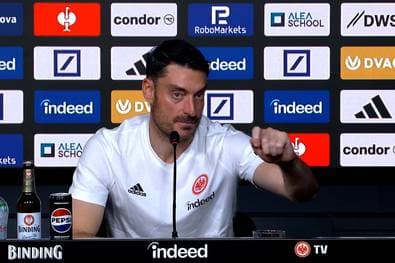 Kuriose Eintracht-PK: "... dann verpflichte ich Neymar"