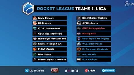 Mit 18 Teams startet die erste Liga in das Wintersemester 2022/23
