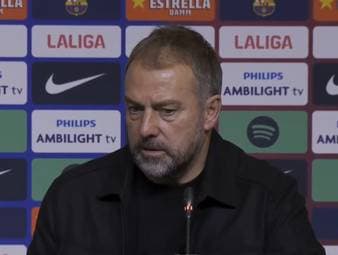 Barca-Trainer Hansi Flick zeigt sich nach dem 3:1-Sieg sehr zufrieden mit der Leistung seines Teams. Der Deutsche will den Schwung aus den letzten Spielen in der Liga weiter aufrechterhalten.