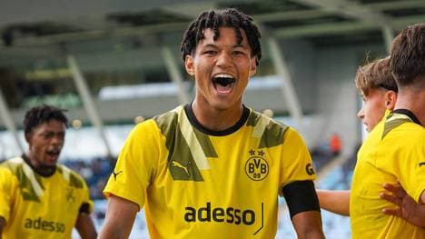 Paris Brunner hat beim BVB in der Jugend eine beeindruckende Torquote