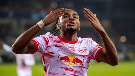 Christopher Nkunku schoss zwei Tore