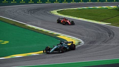 Lance Stroll fährt in der Brasilien-Quali auf Rang drei