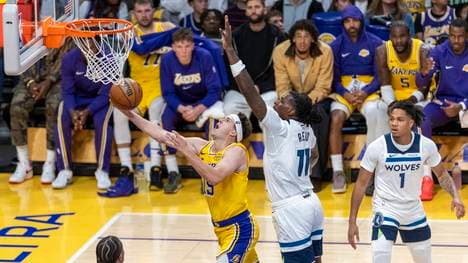 Austin Reaves führte in letzter Sekunde den Sieg für die Lakers herbei