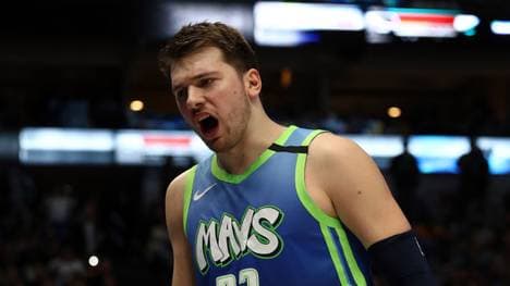 Luka Doncic verlor mit den Dallas Mavericks gegen die Los Angeles Lakers