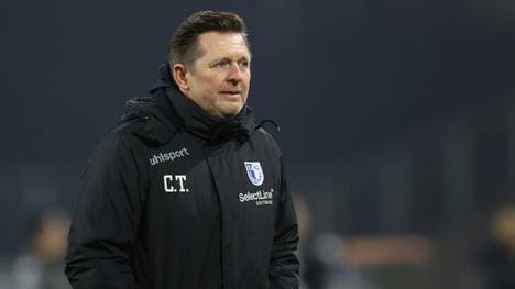 Ernüchterung bei Trainer Titz nach der Niederlage