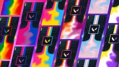 Pünktlich zum Pride-Month gibt es bei Valorant allerlei bunte Belohnungen