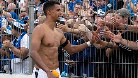 Robert Glatzel kommt bei den HSV-Fans gut an