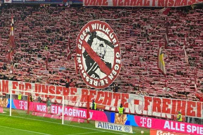 Bayern-Fans setzen Statement
