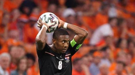 David Alaba ist mit Österreich gegen die Ukraine gefordert