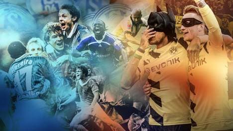 Revier-Derby Schalke 04 - Borussia Dortmund die spektakulärsten Spiele