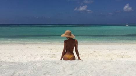 Auch ein Rücken kann entzücken, das beweist Irina Shayk hier eindrucksvoll.