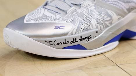 Stephen Curry trägt seit Januar 2015 den "Curry One"