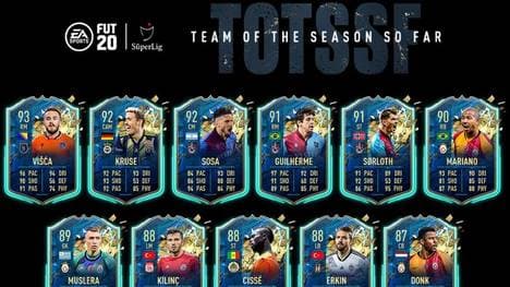 Seit gestern sind die Spieler des TOTSSF der Süper Lig erhältlich.