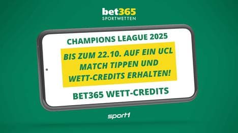 Bet365 Wett-Credits für die Champions League 