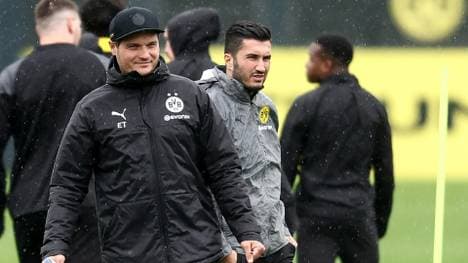 Nuri Sahin (rechts) neben Edin Terzic