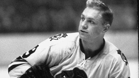Bobby Hull schrieb bei den Chicago Blackhawks NHL-Geschichte