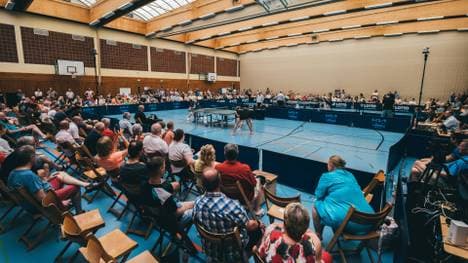 Die Spielstätte des TTC Weinheim