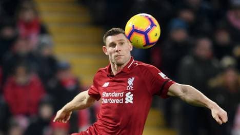 FC Liverpool: James Milner wird von seinem Lehrer vom Platz gestellt, Liverpools James Milner sah gegen Crystal Palace Gelb-Rot