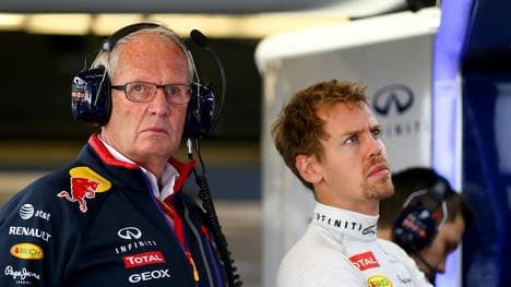 Sebastian Vettel und Helmut Marko kennen sich lange