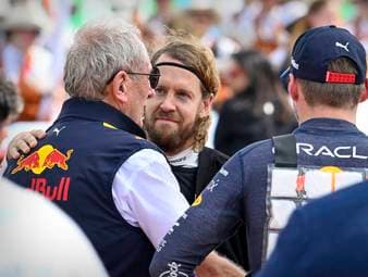 Plötzlich fällt bei Red Bull der Name Vettel