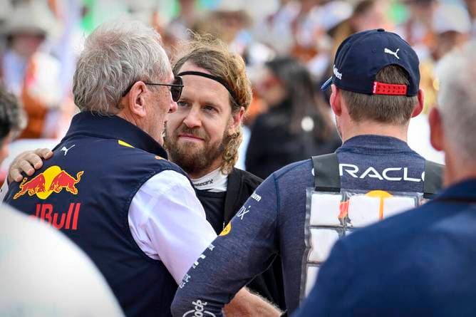 Plötzlich fällt bei Red Bull der Name Vettel