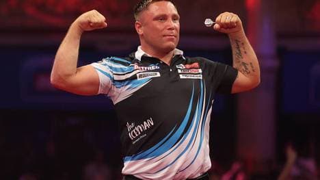 Gerwyn Price steht im Viertelfinale der Darts European Championship