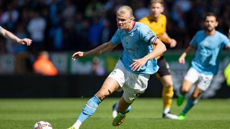 Erling Haaland ist bei Manchester City voll eingeschlagen und steht bereits bei elf Premier League-Toren