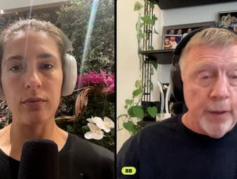 Boris Becker und Andrea Petkovic analysieren die bittere Halbfinalniederlage von Alexander Zverev gegen Carlos Alcaraz.