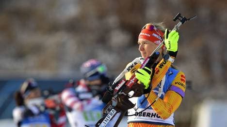 Denise Herrmann kann zum Abschluss kein Erfolgserlebnis mehr feiern