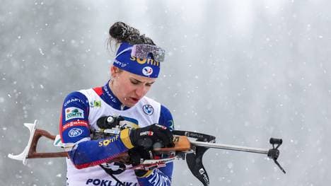 Julia Simon droht eine lange Sperre