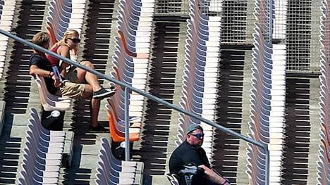 Der Hockenheimring in der Kurpfalz wurde 2002 umgebaut. ZUM DURCHKLICKEN: Die Geschichte des Hockenheimrings