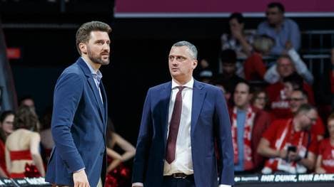 Marko Pesic (l.) und der FC Bayern haben sich von Dejan Radonjic (r.) getrennt