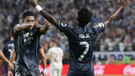 Vinicius Jr. und Jude Bellingham hatten Grund zur Freude