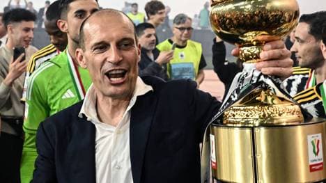 Zwei Tage nach dem Pokalsieg bekam Massimiliano Allegri die Kündigung von Juventus Turin