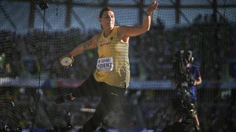 Diskuswerferin Kristin Pudenz