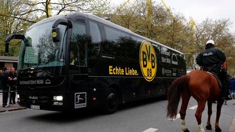 Auf den Bus von Borussia Dortmund wurde am 12. April ein Anschlag verübt